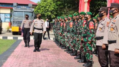 Apel Gelar Pasukan, Polres Konawe Siap Amankan Pilkades Serentak 2022