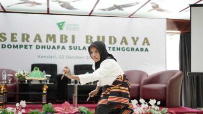 Jaga Kelestarian Silat Tradisional, Dompet Dhuafa Sultra Luncurkan Program Serambi Budaya