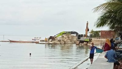 Wartawan Dilarang Meliput Pekerjaan Proyek Pembangunan Pengaman Pantai di Wakatobi
