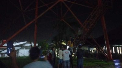 Pria yang Hendak Bunuh Diri di Tower TVRI Akhirnya Diturunkan, Begini Kronologinya