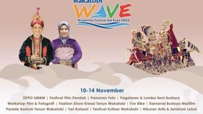 Sandiaga Uno Dijadwalkan Buka Wakatobi Wave 2022, Catat Tanggal dan Agenda Kegiatannya