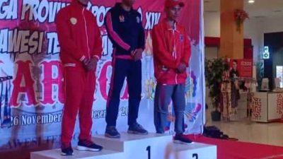 Borong 3 Emas, Kendari Juara Umum Cabor Binaraga Porprov XIV Sultra
