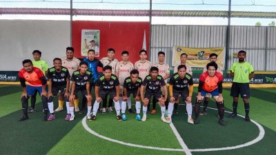 HaloSultra FC Turut Berlaga di Turnamen Futsal Liga Media Kendari Pos