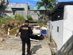 Tim Labfor Diterjunkan untuk Ungkap Penyebab Kebakaran Mobil Milik Aktivis Ampuh Sultra