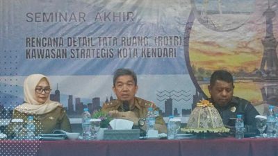 Ridwansyah Taridala Bicara Pemetaan RDTR Kawasan Strategis Kota Kendari