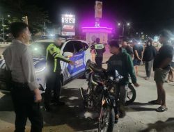 Respon Keresahan Masyarakat, Polres Konawe Patroli Balap Liar dan Knalpot Brong