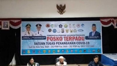 Asrun Lio Sampaikan Sejumlah Arahan Terkait Evaluasi Kegiatan Satgas COVID-19 Sultra