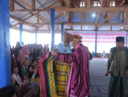 Resmikan Galampa Wabula, Pj Bupati Buton Dinobatkan Sebagai Bhasarapu Wabula