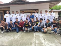 Jaga Sinergitas, Danlanal Kendari Sambangi Sekretariat IJTI Sultra