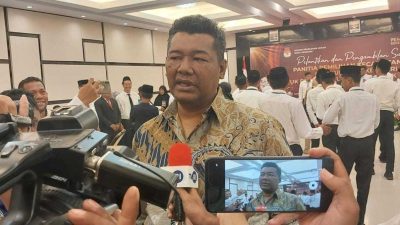 PPK Pemilu 2024 se-Sultra Dilantik, Ketua KPU Sultra : Kerja Profesional dan Jaga Integritas