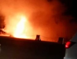 Suzuki Thunder Terbakar di SPBU Tapak Kuda Kendari, Ini Penjelasan Polisi