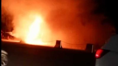 Suzuki Thunder Terbakar di SPBU Tapak Kuda Kendari, Ini Penjelasan Polisi