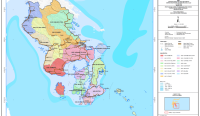 Peta administratif Provinsi Sulawesi Tenggara/Dok. Pemprov Sultra