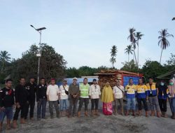 PT GKP, PT TMP dan PPWS Bantu Korban Kebakaran di Wawonii Selatan