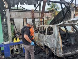 Lagi, Satu Unit Rumah dan Mobil di Kendari Ludes Terbakar