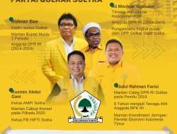 Infografis: Persaingan Sengit Menuju Senayan Partai Golkar Sultra