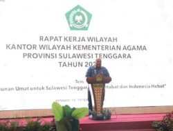 Gubernur Ali Mazi Sebut Kemenag Punya Peran Penting dalam Pembangunan SDM