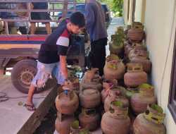 Polisi Amankan 141 Tabung Gas 3 Kg yang Bakal Diselundupkan ke Morowali