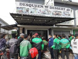 Ratusan Ojol Grab di Kendari Geruduk Desqueen Dessert, Buntut Rekannya Dilempari Makanan