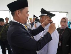 Plt Bupati Koltim Lantik Kades Terpilih di Lambandia dan Aere, Sampaikan Sejumlah Pesan