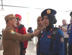 Bupati Konsel Buka Latsar Petugas Pemadam Kebakaran