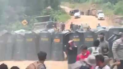 Ratusan Warga Routa Kembali Gruduk PT SCM, Ini Tuntutannya