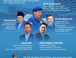 Infografis: Perang Bintang Menuju Senayan di Tubuh Demokrat Sultra