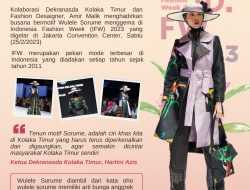 Infografis: Kala Motif Wulele Sorume Unjuk Gigi di Ajang Indonesia Fashion Week 2023
