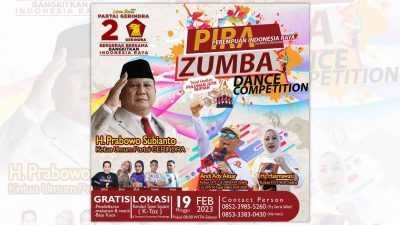 Zumba Dance Competition, PIRA Sultra Siapkan Hadiah Jutaan Rupiah