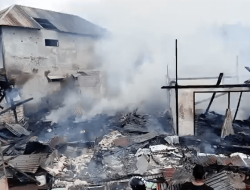 Enam Rumah di Palatiga Baubau Terbakar