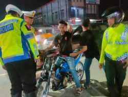 Satlantas Polres Konawe Tertibkan 31 Unit Kendaraan Berknalpot Brong