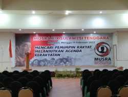 Ini Daftar Capres dan Cawapres Hasil Musra Indonesia di Sulawesi Tenggara