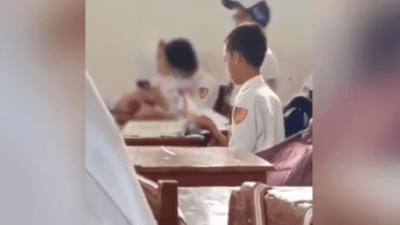 Potongan video sepasang pelajar SMP di Kota Baubau sedang berciuman/Ist