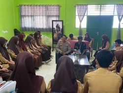 Polres Konawe Penyuluhan di SMAN 1 Wawotobi Antisipasi Kenakalan Remaja
