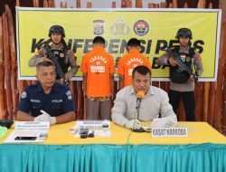 Polisi Bekuk Dua Pelaku Pengedar dan Pemakai Sabu di Kota Baubau