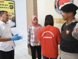 Wanita Muda di Kendari Punya 8 Gram Sabu Ditangkap Polisi