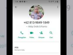 Modus Penipuan Pakai Foto Wadir Krimsus Polda Sultra di WhatsApp