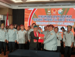 Pengurus Perkemi Sultra 2023-2027 Resmi Dikukuhkan