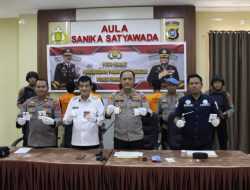 Tangkap 4 Pengedar Sabu, Polres Konut Sita 147,5 Gram Sabu