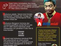 Infografis: Sekda Kendari Tersandung Kasus Suap Alfamidi