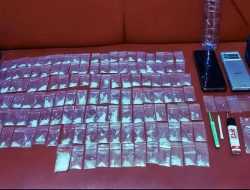 Pengguna Sekaligus Pengedar Narkoba di Konawe Dibekuk Polisi, 67 Gram Sabu Disita