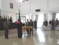 Gantikan Kadek Rai Sudiani, Tajuddin Dongge Resmi Jabat Wakil Ketua I DPRD Konawe