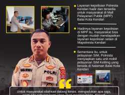 Infografis: Polresta Hadirkan Layanan di MPP Kendari