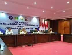 Pemprov Sultra Ikuti Rakor Mingguan Pengendalian Inflasi Bersama Mendagri