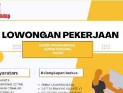 Info Loker Kendari: UD Kalam Hidup Buka Rekrutmen Posisi Kasir hingga Sales