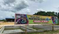 Pasar Mentari Pelangi Lepo-lepo yang terletak di Jalan H Lamuse, Kelurahan Lepo-lepo Kecamatan Baruga Kota Kendari/Erik Lerihardika, HaloSultra.com