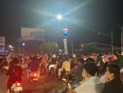 Konvoi SOTR SMAN 4 Kendari, Sejumlah Peserta Nampak Tak Pakai Helm hingga Berknalpot Brong