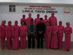 Batalyon A Pelopor Brimob Polda Sultra Kunjungi Anak Didik di LPKA Kendari