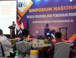 Simposium Nasional, Menkumham Yasonna Harapkan KUHP Baru Hadirkan Keadilan Restoratif
