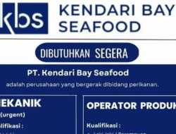 Info Loker Kendari: PT KBS Buka Rekrutmen Posisi Mekanik dan Operator Produksi